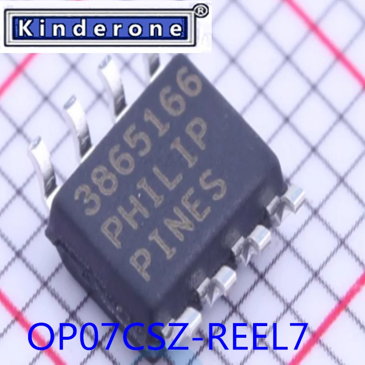 10-100PCS 100% New Original  OP07CSZ-REEL7 OP07C OP07 OP07CDR SOP-8 ADI Low Offset Voltage