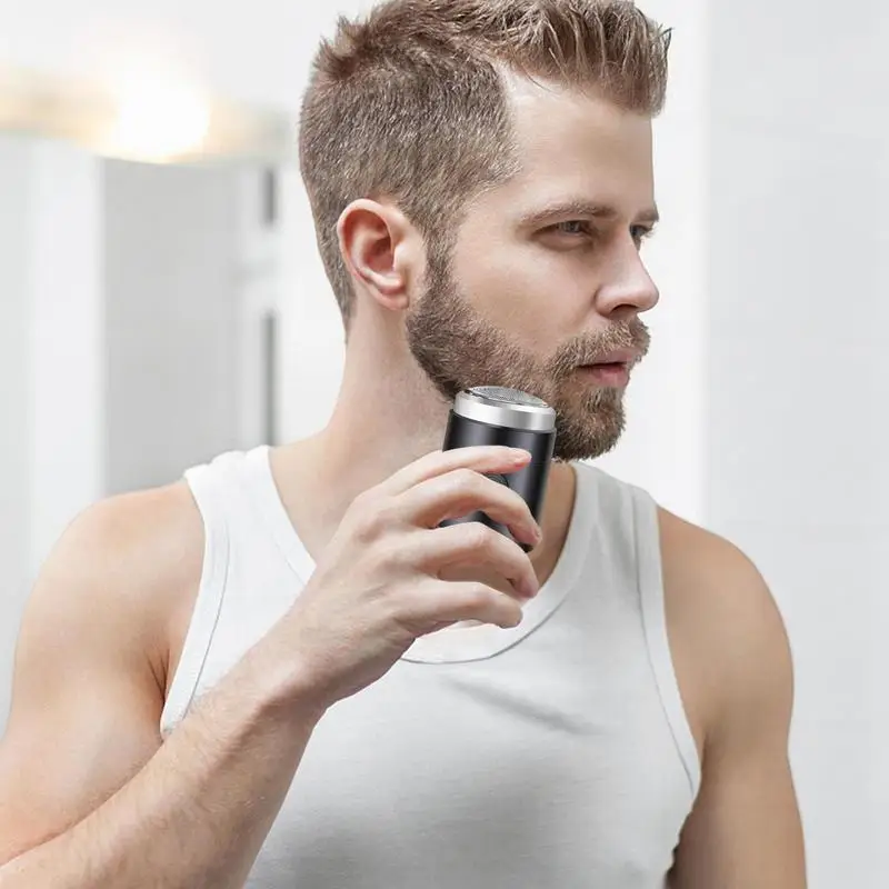

Portable Electric Razor Mini Electric Shavers For Men Travel Size Toiletries For Car Home Travel Washable Mens Electric Razor
