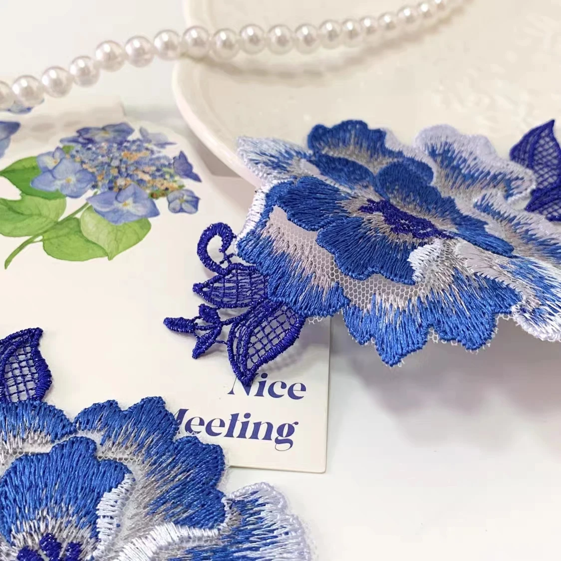 5 шт./партия декоративная Кружевная аппликация 9 5*12 см