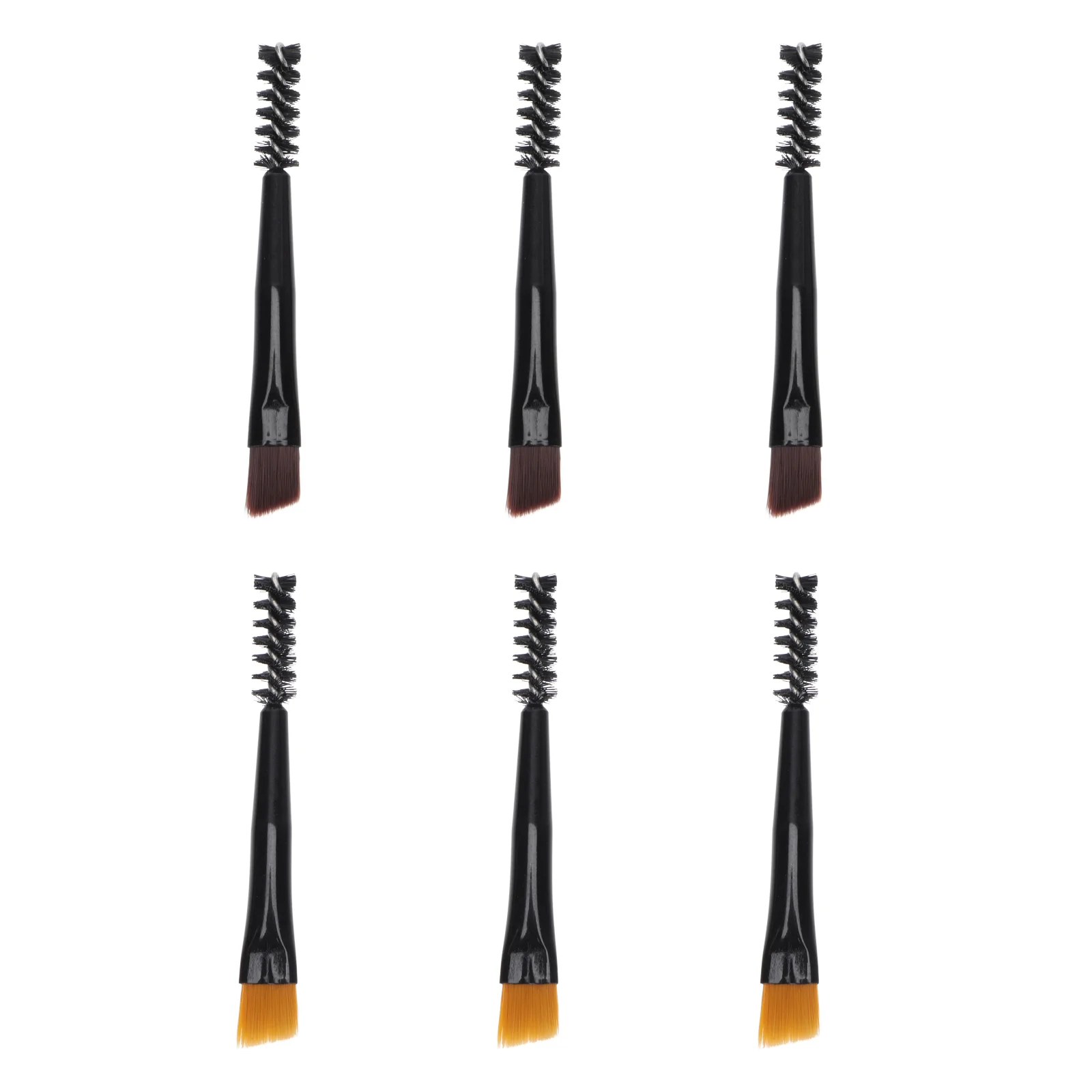 

6Pcs Double-ended Brush Comb Makeup Tool Brush for Makeup