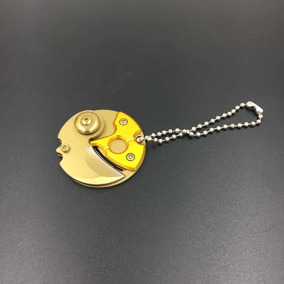 Складной нож из углеродного волокна и стали с ручкой для выживания в кемпинге