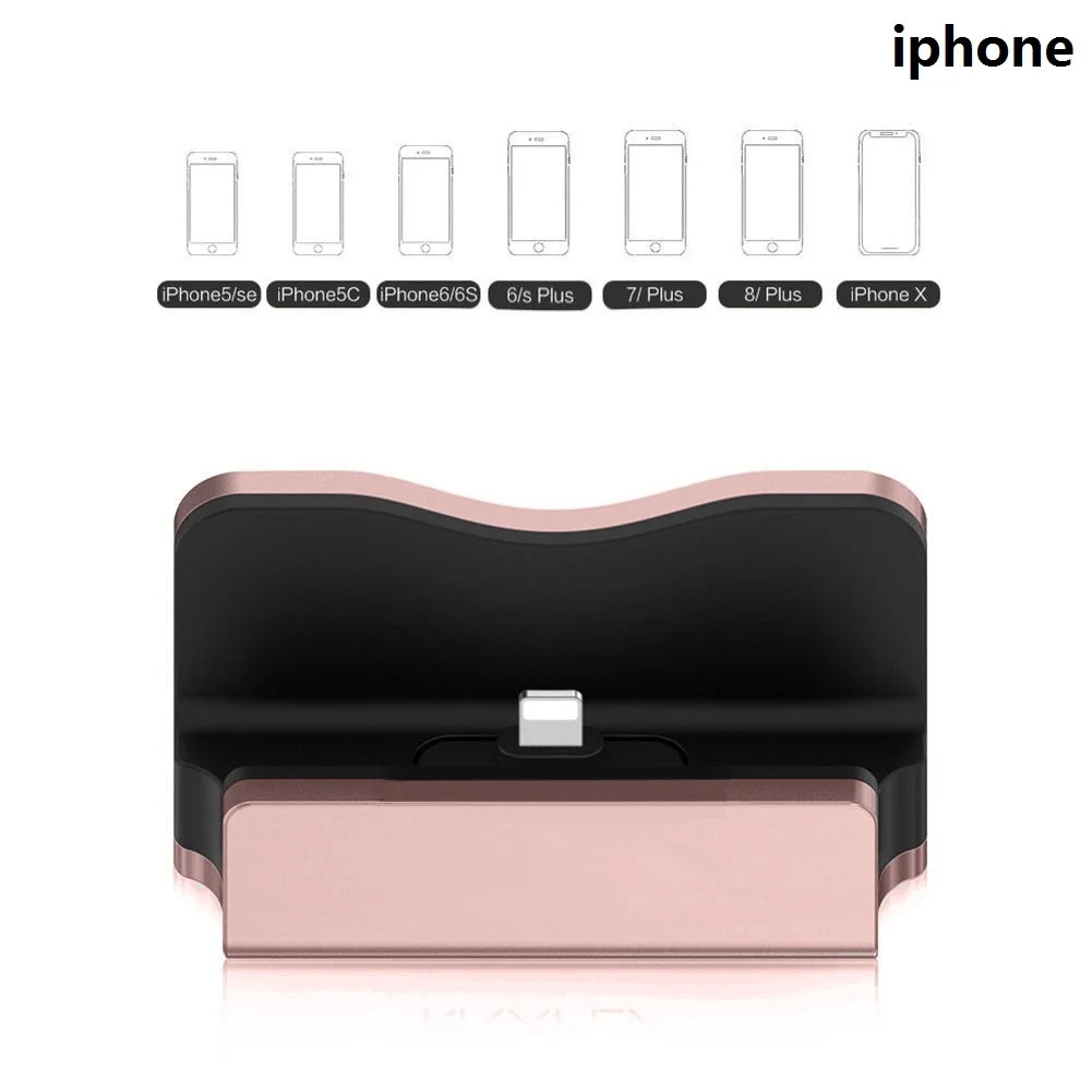 Зарядная док-станция для телефона USB-кабель передачи данных iPhone Huawei LG Samsung