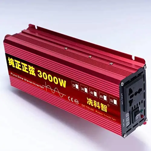 Инвертор немодулированного синусоидального сигнала 12 В 24 48 60 А 220 110 230 240 в 1600 Вт 2200