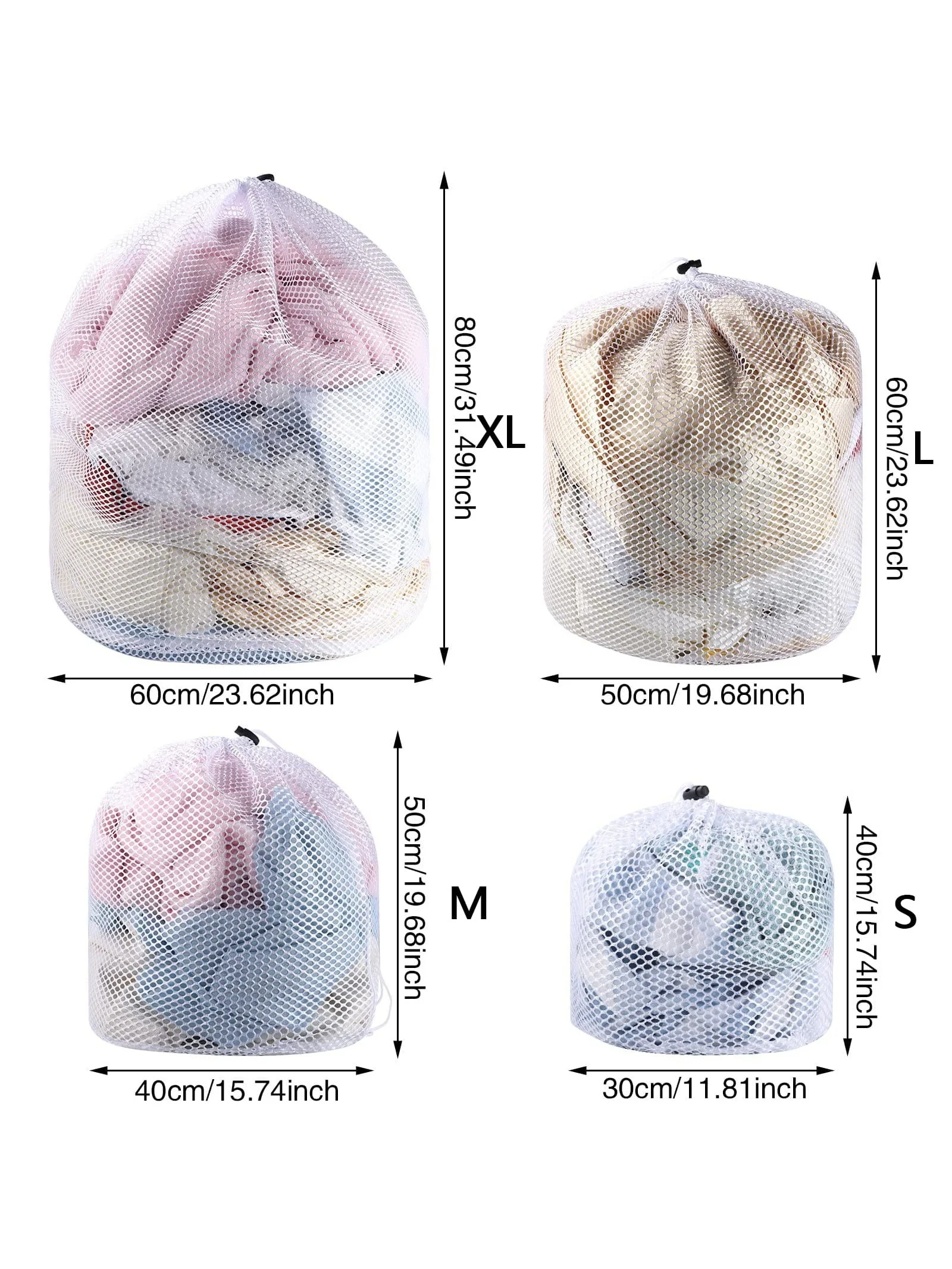 

Мешок для стирки сетчатый большой