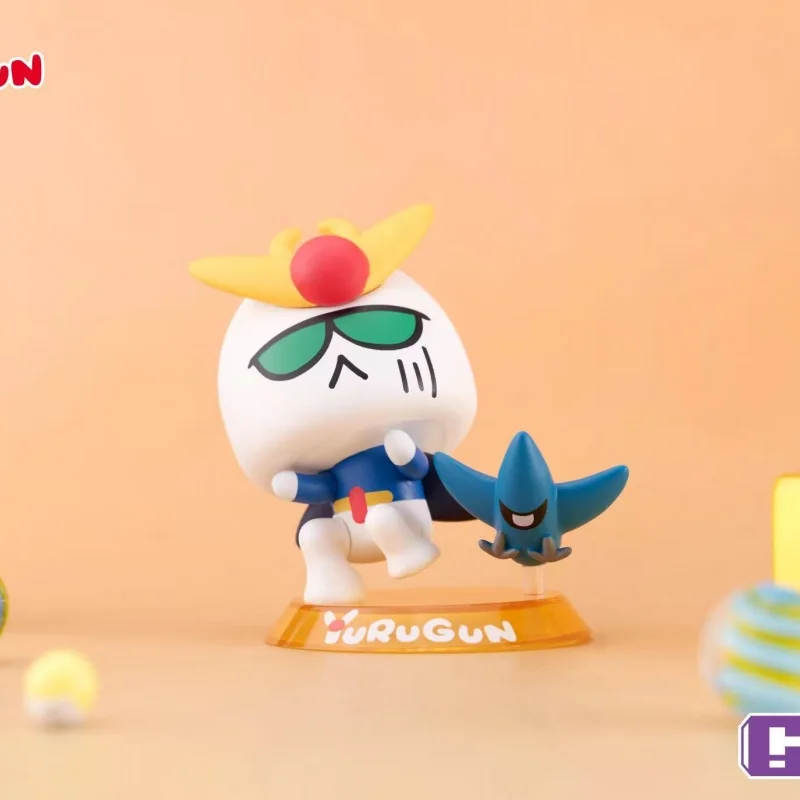 Фото Коллекционная фигурка Bandai YuRuGun Abstract Blind Box QMSV второго поколения: милая абстрактная кукла-модель, сюрприз-подарок №3