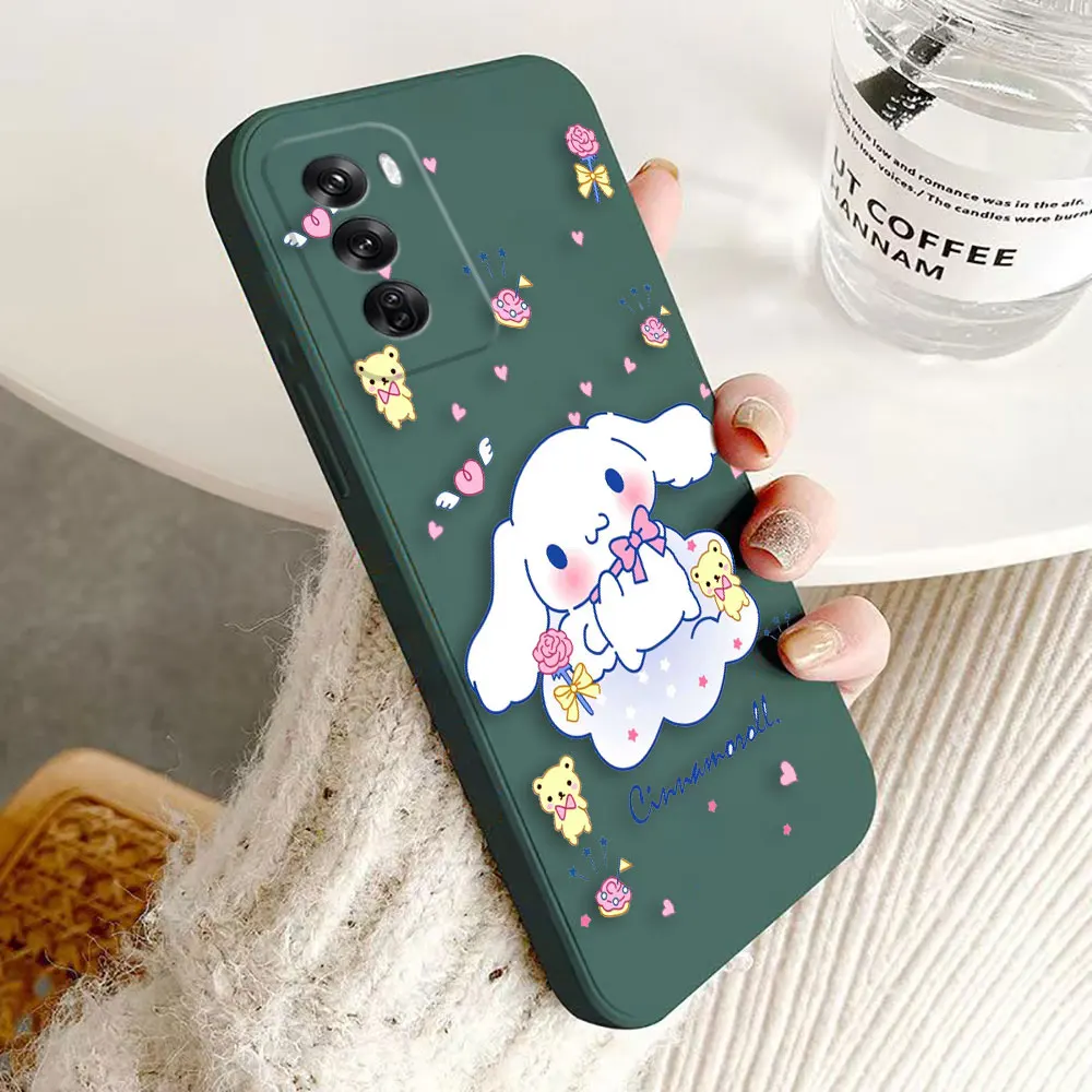 Dog Cinnamoroll чехол для телефона OPPO REALME XT C11 C12 C20 C20A C21Y C33 C55 C35 C65 GT MASTER NE02 2 NARZO 30 50 PRO IPRIME 5G