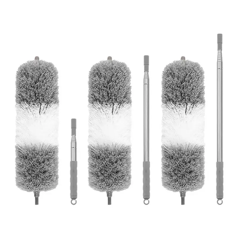 

Щетка для пыли из микрофибры, многоразовый выдвижной потолочный вентилятор с длинной ручкой