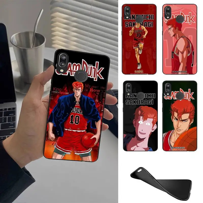 

Anime Slams Dunkss Phone Case For HUAWEI P10 P20 P30 P40 Mate 30 40 Lite Pro Fundas Shell Cover