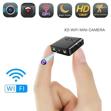 Mini cámara de visión nocturna Full HD 1080P, videocámara de movimiento, grabadora de vídeo HD