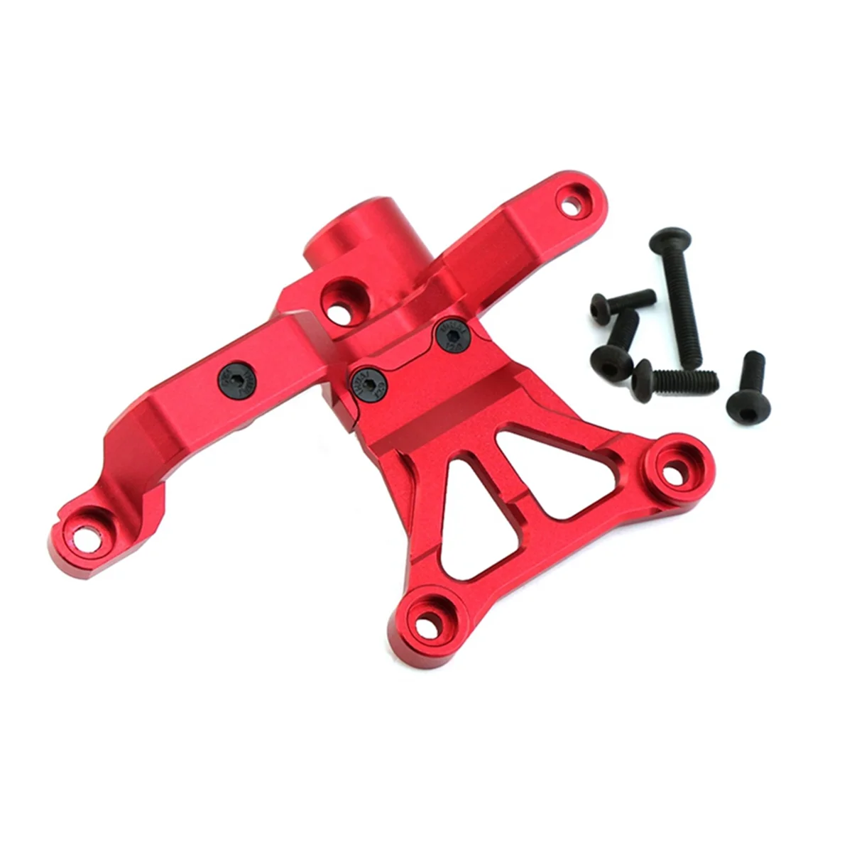 

For Traxxas1/5 X-Maxx Large X Metal Front Steering Protection Bracket, Toy Car Accessories,Red