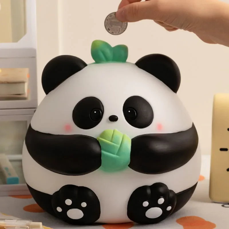 Сейф для денег в виде панды креативный счастливый маленький органайзер большой