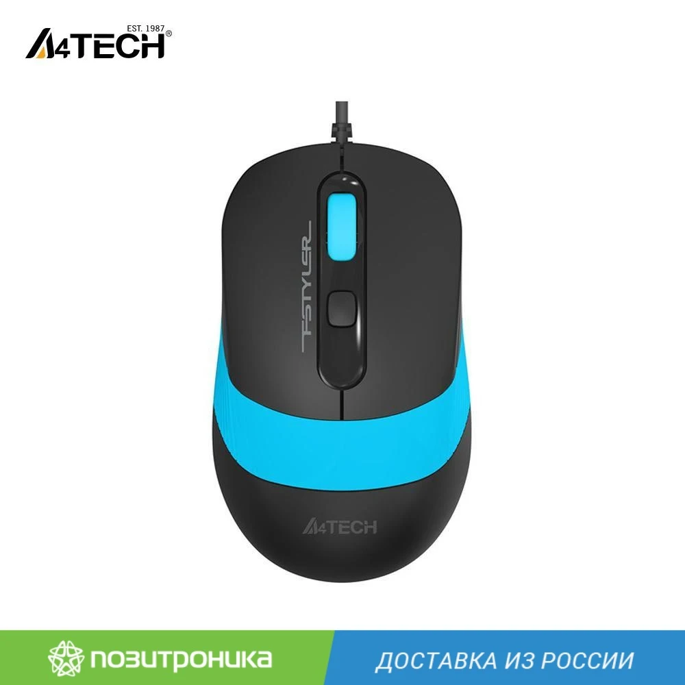 Мышь проводная A4 Fstyler FM10 оптическая | Компьютеры и офис