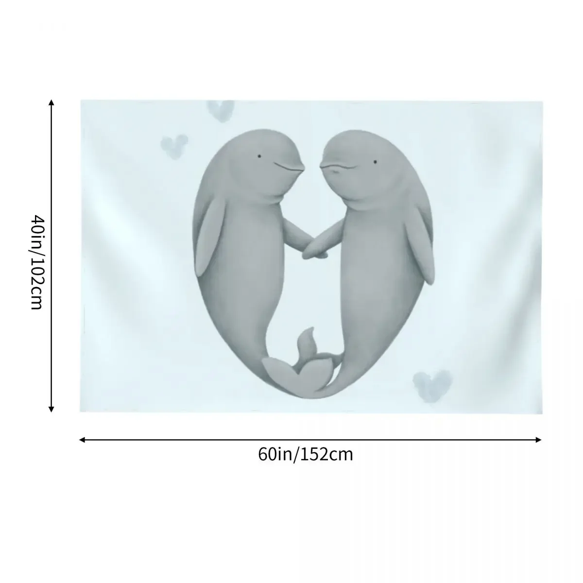 Гобелен Beluga Love