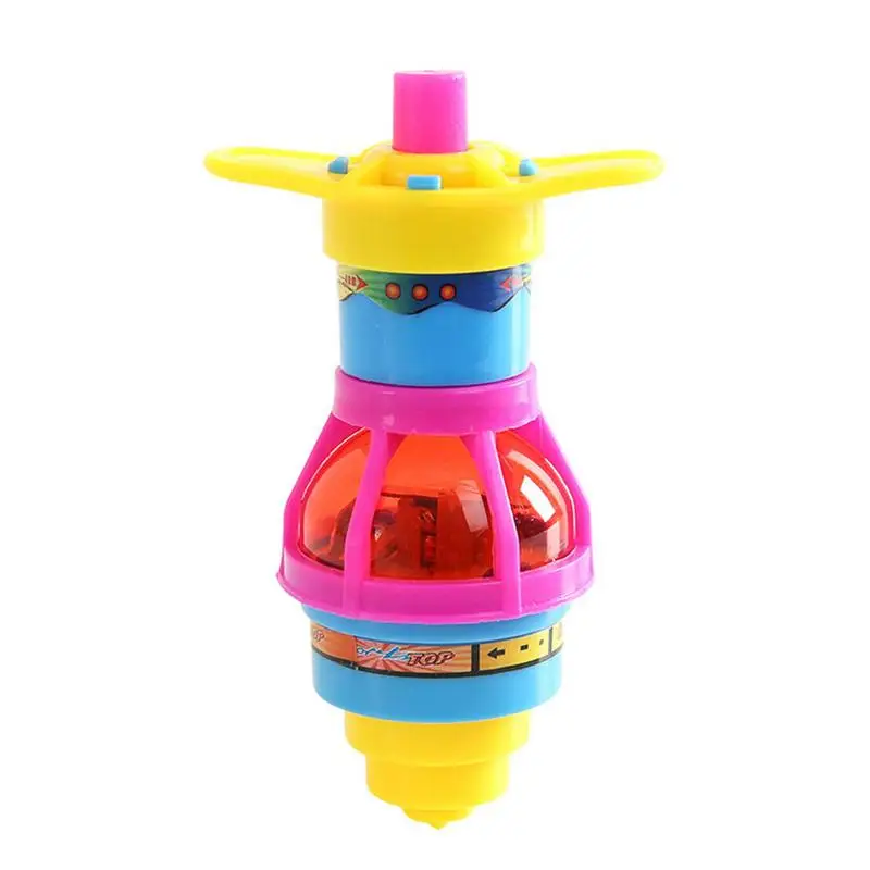 

Spinning Top Catapult Flash Glowing Spinning Tops Toy Children Classic Toys Sensory Party Children's Birthday Gift Toys