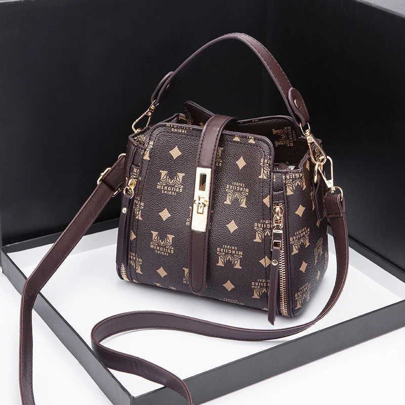 

Сумка на плечо для женщин, брендовые кожаные сумки через плечо, мессенджеры в винтажном стиле, модная дамская сумочка