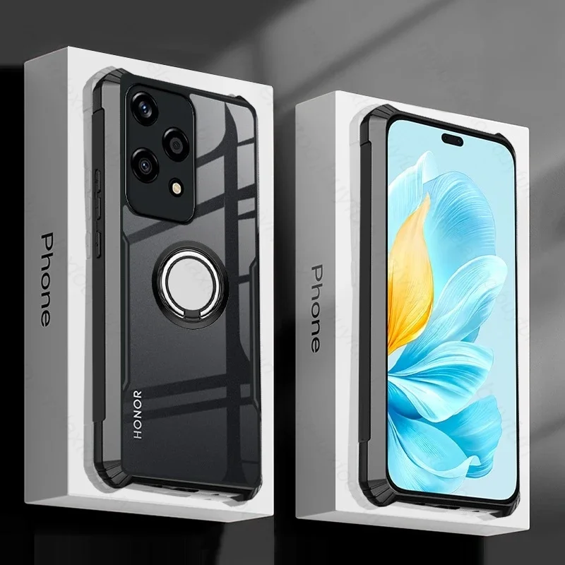 Чехол Honor200Lite 5G прозрачная акриловая задняя крышка для Honor 200 Lite магнитный