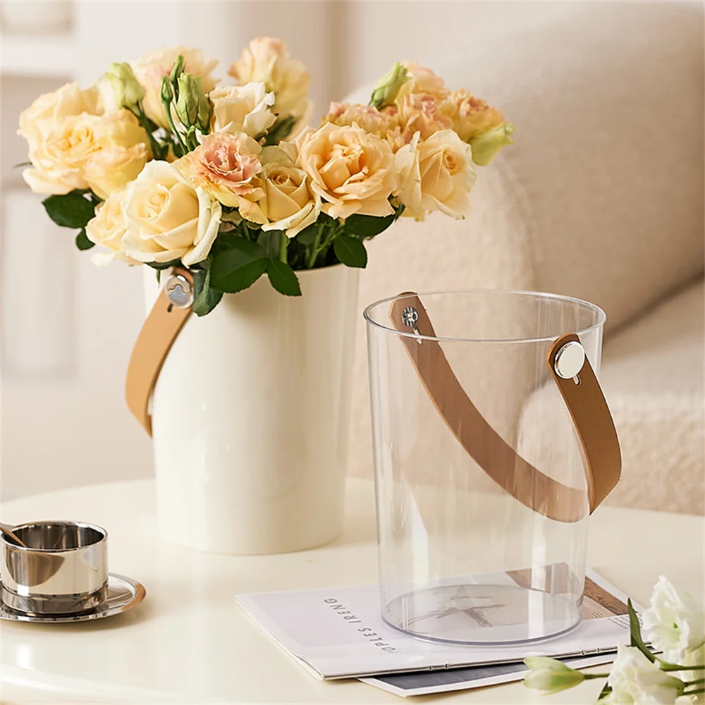 

Ведерко для цветов модное современное прочное и крепкое подходящее для организации глубоких цветов многофункциональное улучшает красоту цветов