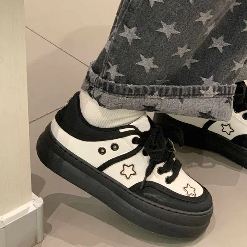 Женская спортивная обувь SHANPA из искусственной кожи Модные Симпатичные кроссовки