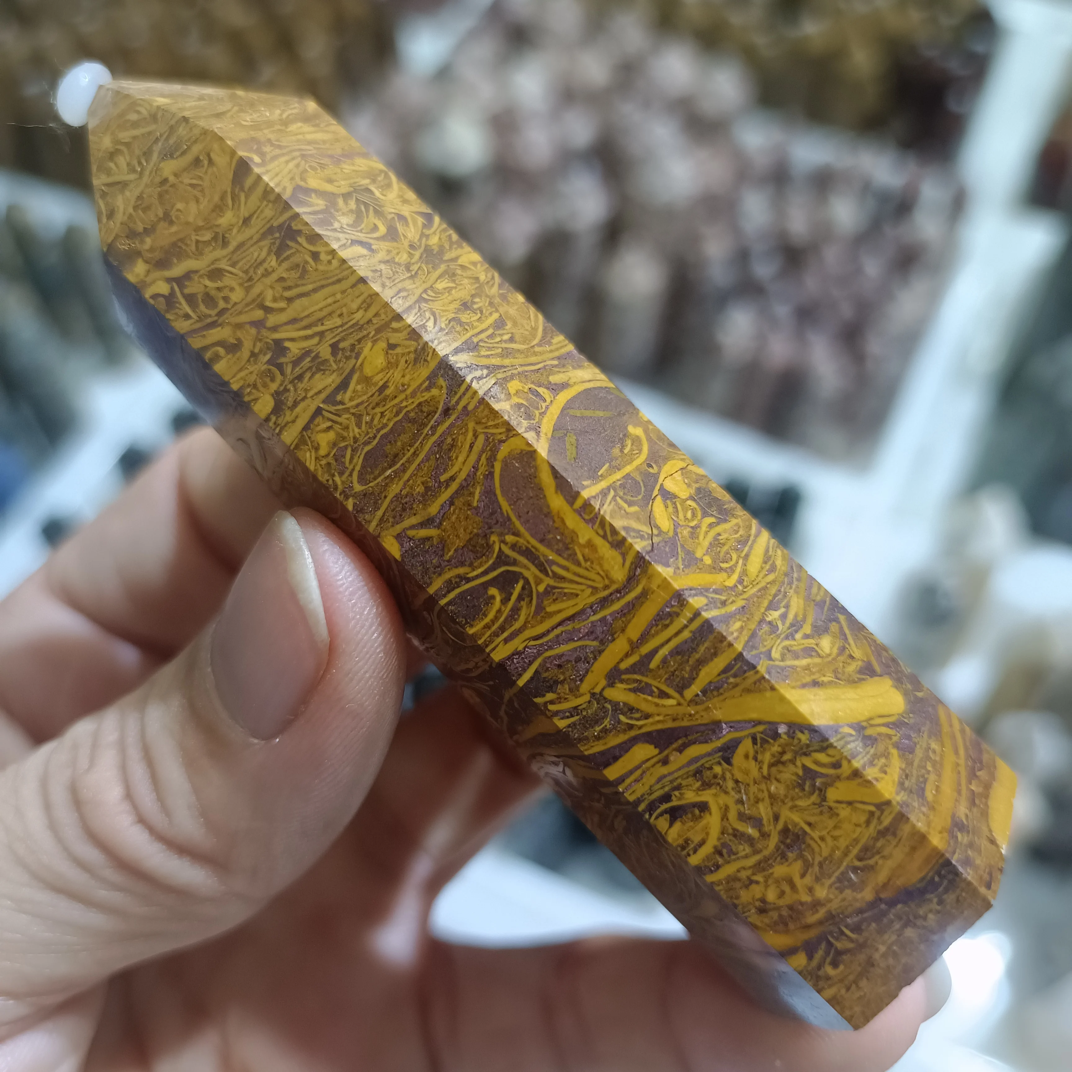 

1 шт., лечебный стержень с натуральным родитом, 150-170 г