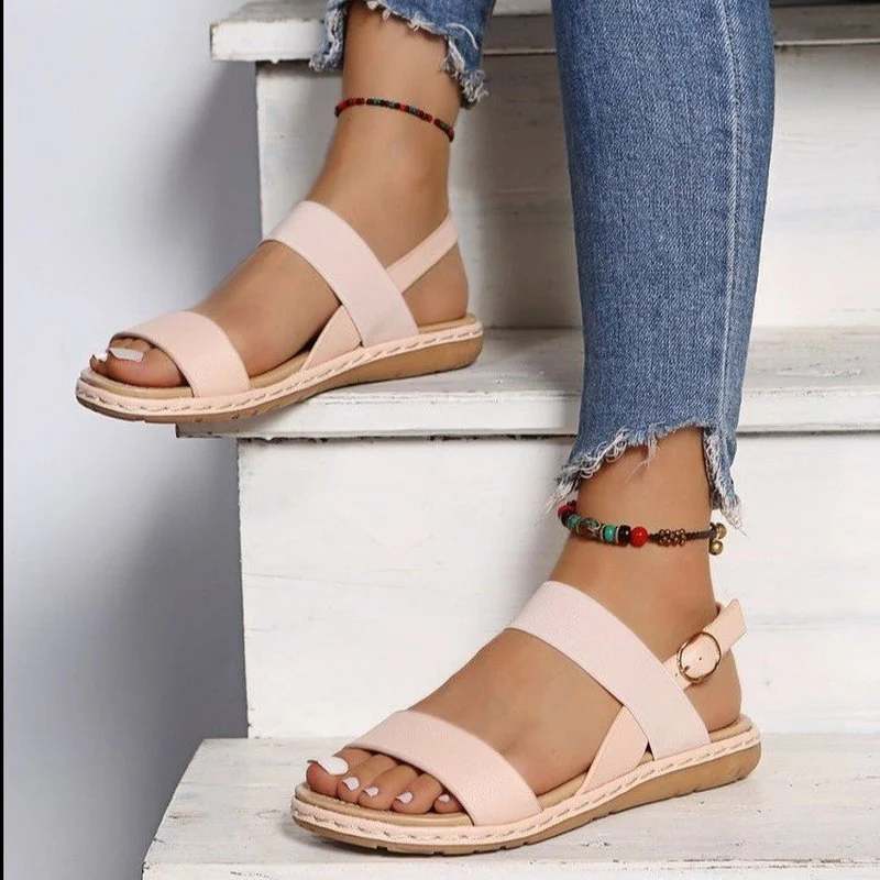 

Women's Lightweight Wedge Sandals Vrouwen Sandalen Nieuwe Zomer Schoenen Vrouw Platform Retro Sandalias Plus Size flat sandals