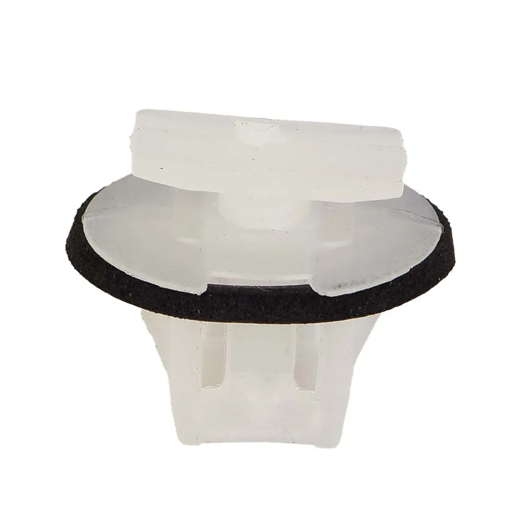 

Side Clips Sill Skirt White & Black 10pcs Set Car For Honda Moulding Plastic Accessories New Parts Pratical Replacement