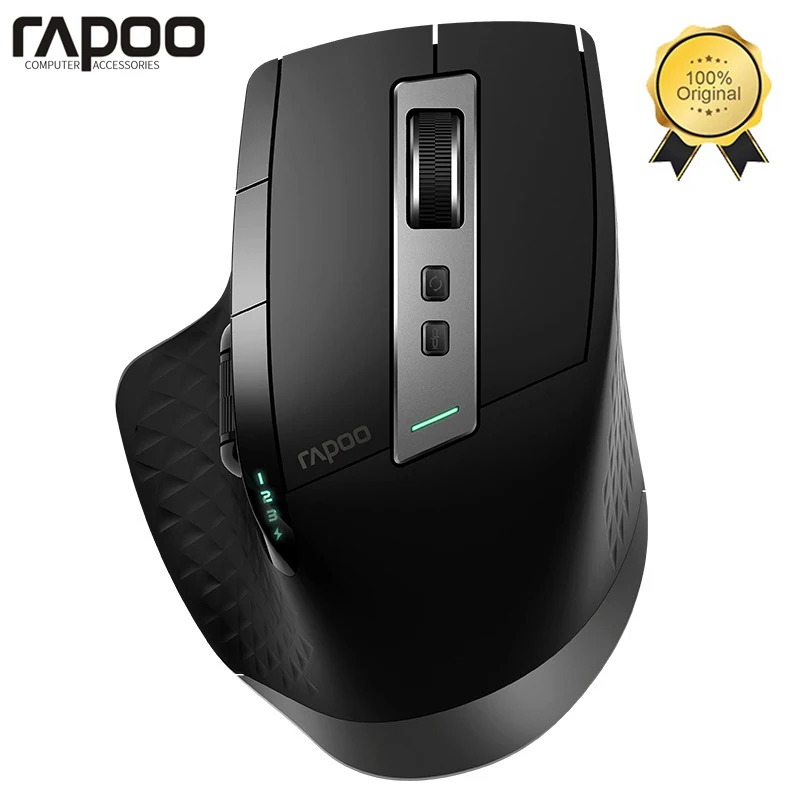 Беспроводная игровая Bluetooth-мышь Rapoo MT750 Pro, Беспроводная игровая мышь с аккумулятором и 2,4 ГГц (art.: 3920bed3496df) - 3920bed3496df
