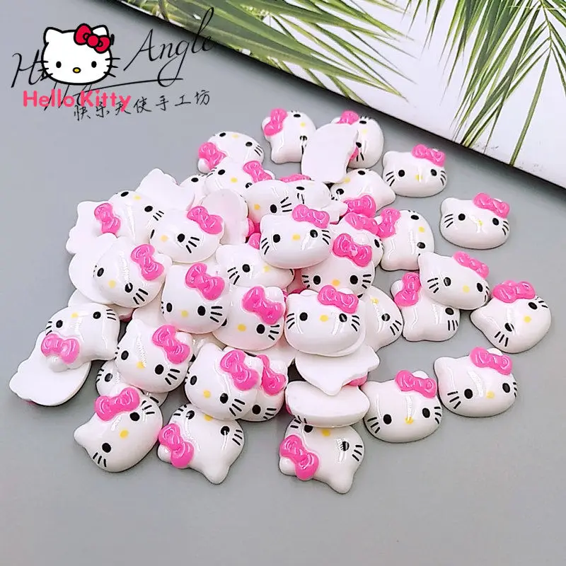 

Милые Мультяшные украшения Hello Kitty для девочек, резиновые аксессуары, ювелирные изделия, детская заколка для волос с бантом, модный креативн...