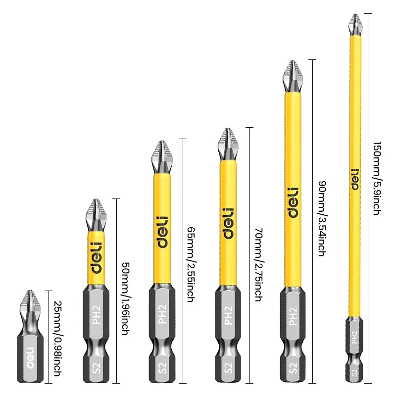

Набор отверток DTBD PH2 из высокоуглеродистой стали