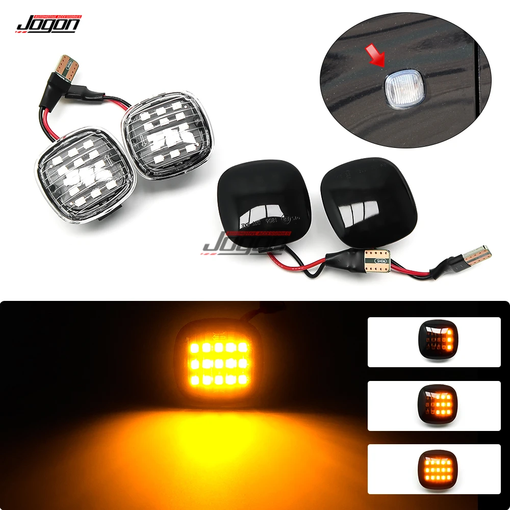 Светодиодный динамический боковой указатель последовательного светильник для