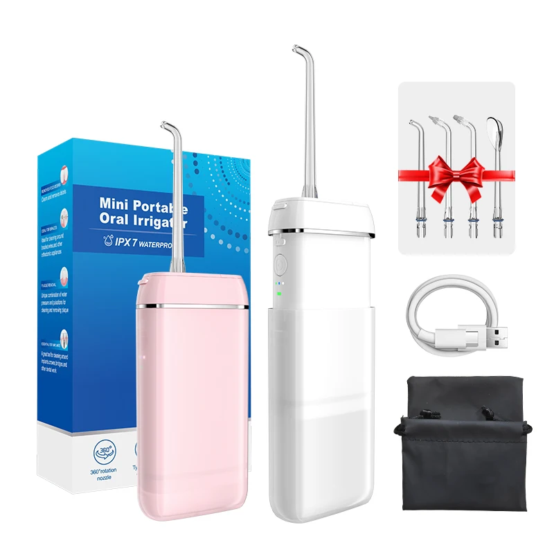 

Mini Portable Oral Irrigator Water Flosser Dental Irrigator Teeth Bucal Tooth Cleaner Waterpulse Water Flosser Teeth USB