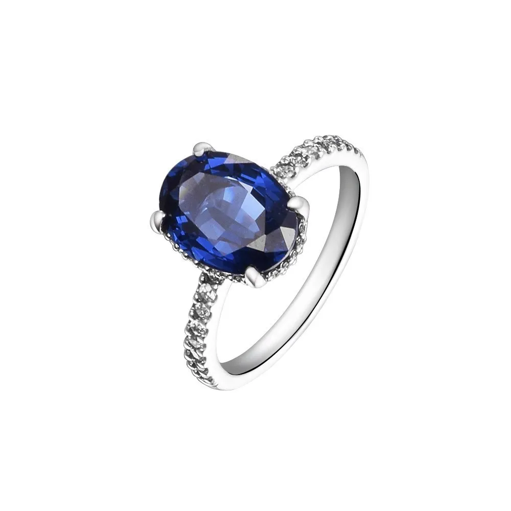 

JEWELFUL Sparkling Statement Halo Ring for Women Men 925 Original Sterling Silver Jewelry Wedding Aneis Hombre DIY