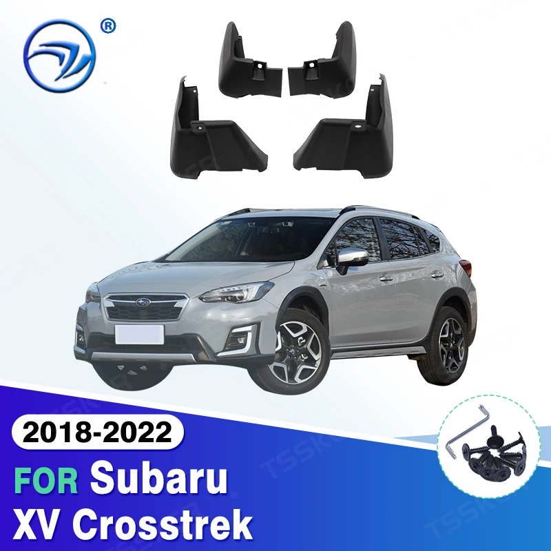 

Для Subaru XV Crosstrek 2018-2022 2019 2020 2021 автомобильные брызговики брызговики брызговики аксессуары для крыльев