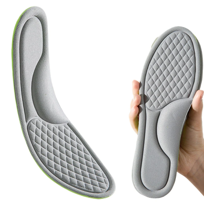 5D мягкие ортопедические стельки из пены с эффектом памяти дезодорирующие для