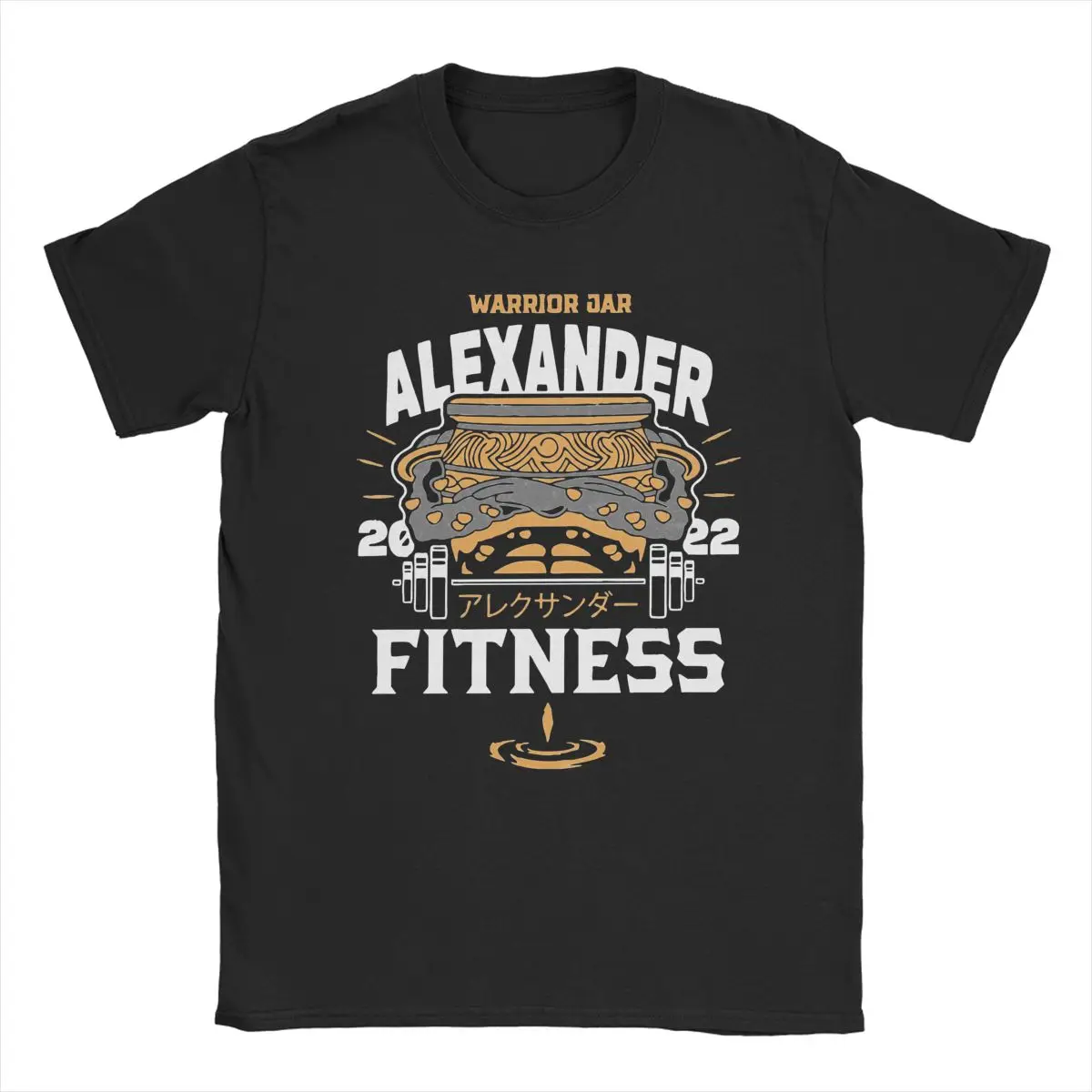 

Warrior Jar Fitness Elden Ring T-Shirts Men Women Game Vintage Cotton Tees O Neck Short Sleeve T Shirts Gift Idea Clothes