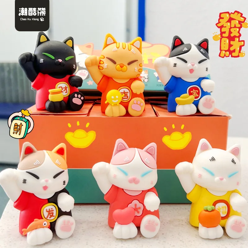 

Экшн-фигурки Lucky Cat глухая коробка, игрушки, коробка с сюрпризом, Подарочная сумка для угадания, Caja Ciega, домашний подарок для фанатов