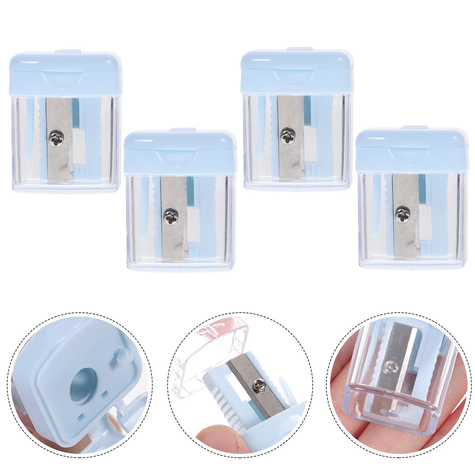 

Sharpenermakeup Brow Pen Sharpeners Eyeliner Kids Student Accessories Cosmeticsupplies Portable Drawing Tool School Hand