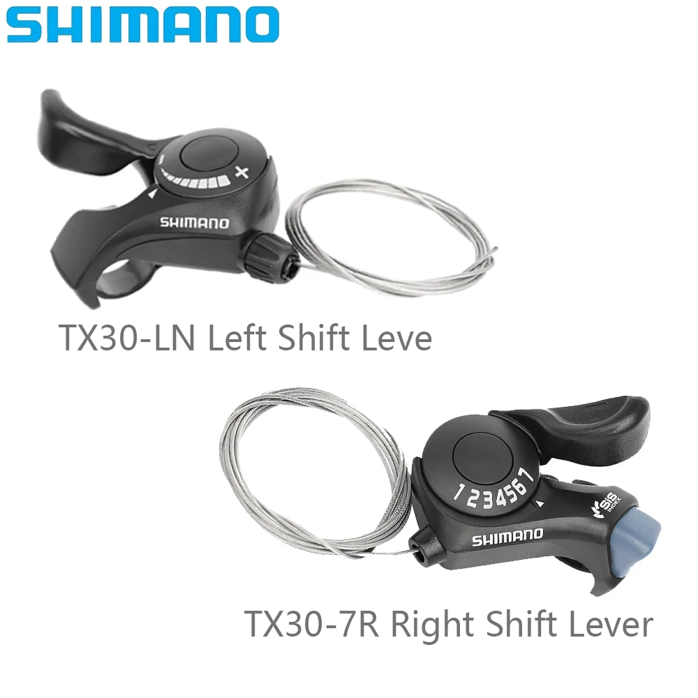 SHIMANO TX-30 3X7 переключатель скорости SL-TX30-LN левый SL-TX30-7R правый рычаг переключения