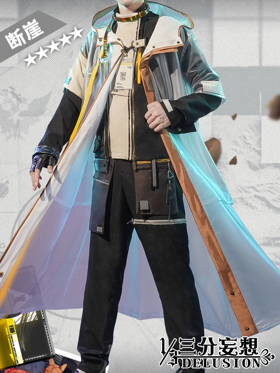 

Anime Game Arknights Leonhardt Halloween Carnival Role CosPlay Costume Complete Set