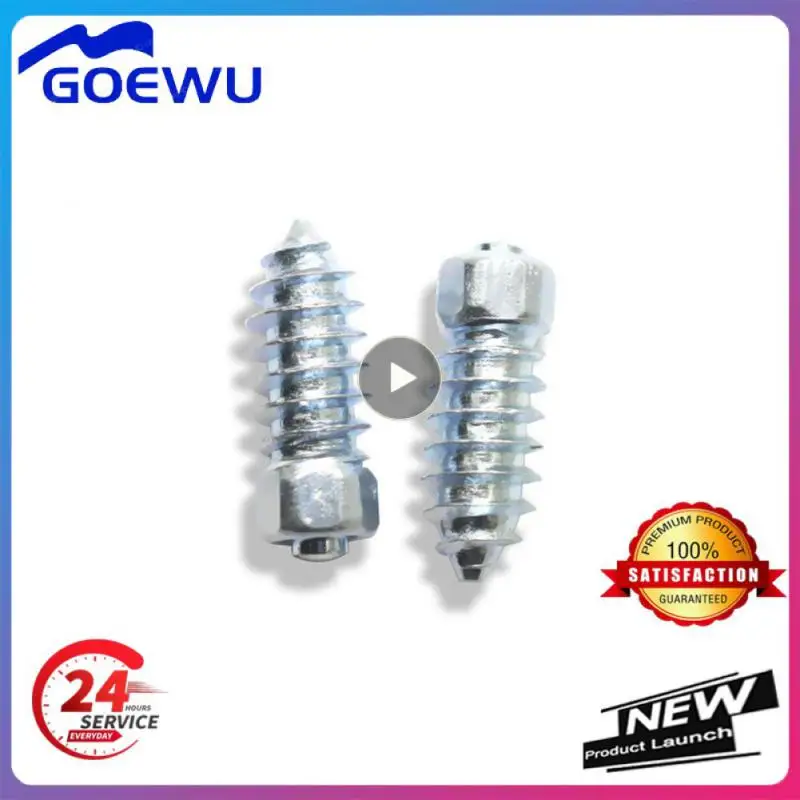 

1~5PCS Car Tire Studs Anti-Slip Screws Nails Auto Motorcycle Bike Truck Off-road Tyre Anti-ice Spikes Snow Shoes Sole Cleats