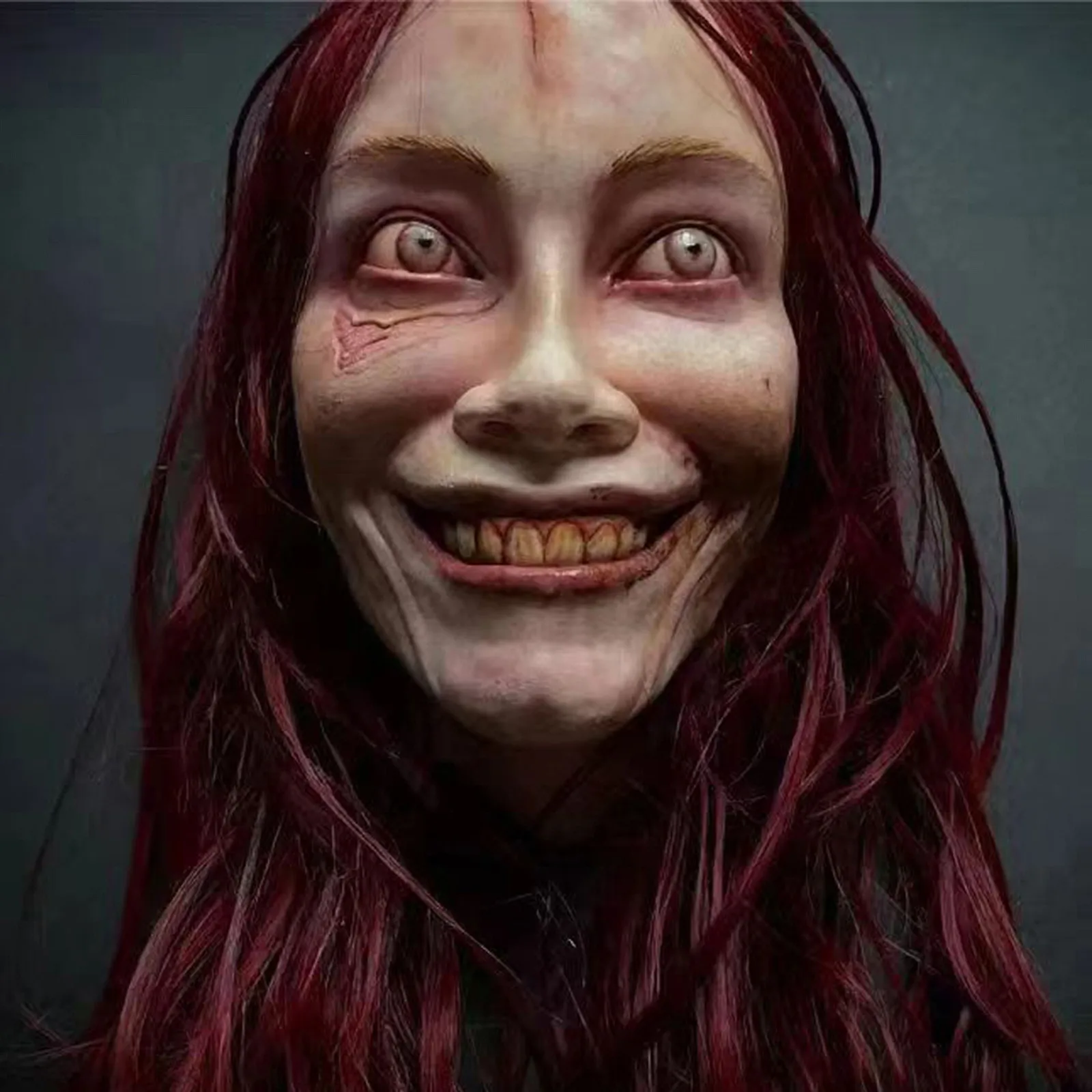 Ужасная Маска Демона С Гримаксующей Подъемом Аксессуар Для Костюма Хэллоуина