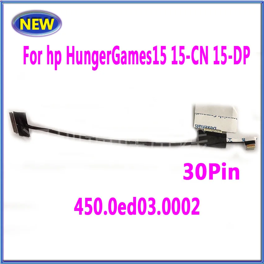1 шт. Новый ЖК-дисплей для ноутбука hp HungerGames15 15-CN 15-DP 450.0ed03.0002 30pin