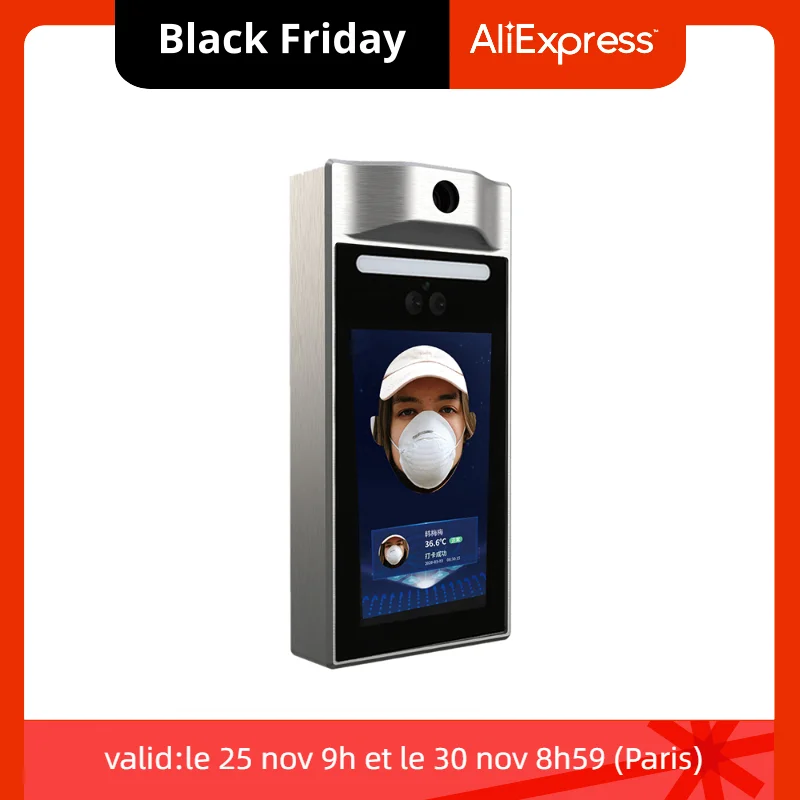 

AI-321 AI Face Recognition Temperature Monitor Body Temperature Measurement