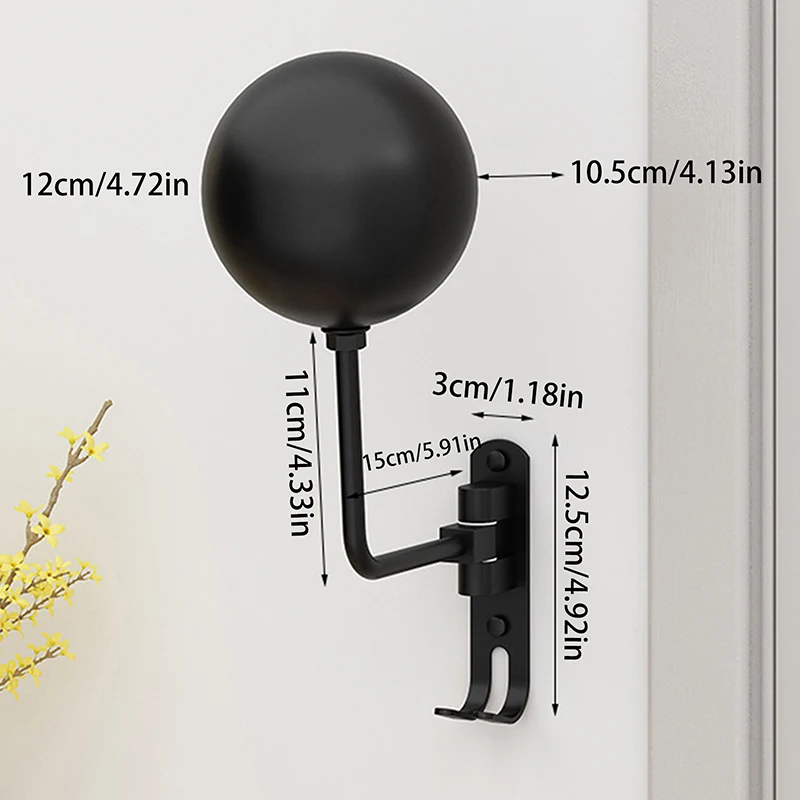 1 шт. стойка для мотоциклетного шлема настенное крепление вращение на 180 градусов