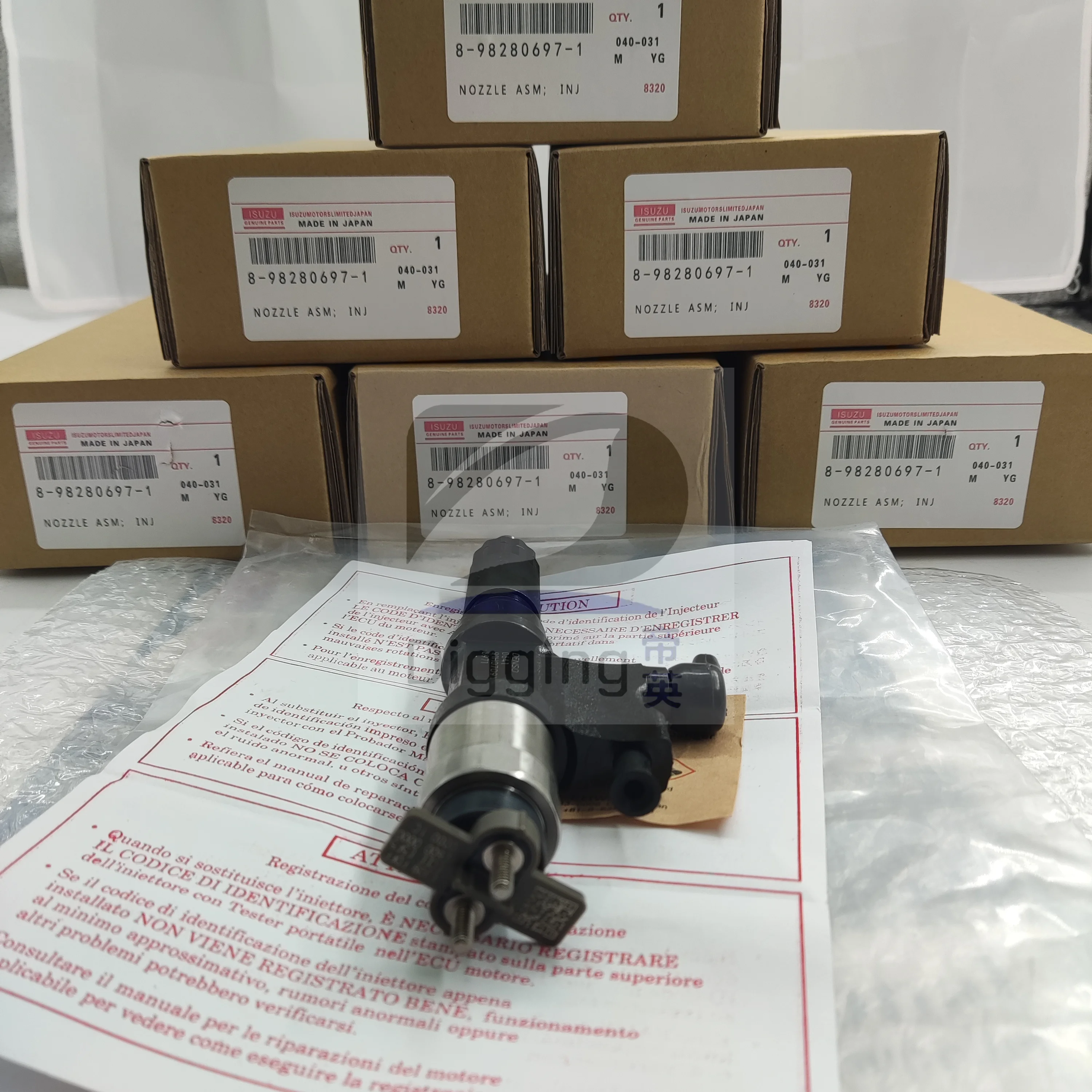 4HK1 инжектор общей топливной магистрали 17/927700 332/G6714 для JS200 JS 260 JS360 095000-8902 8973297032