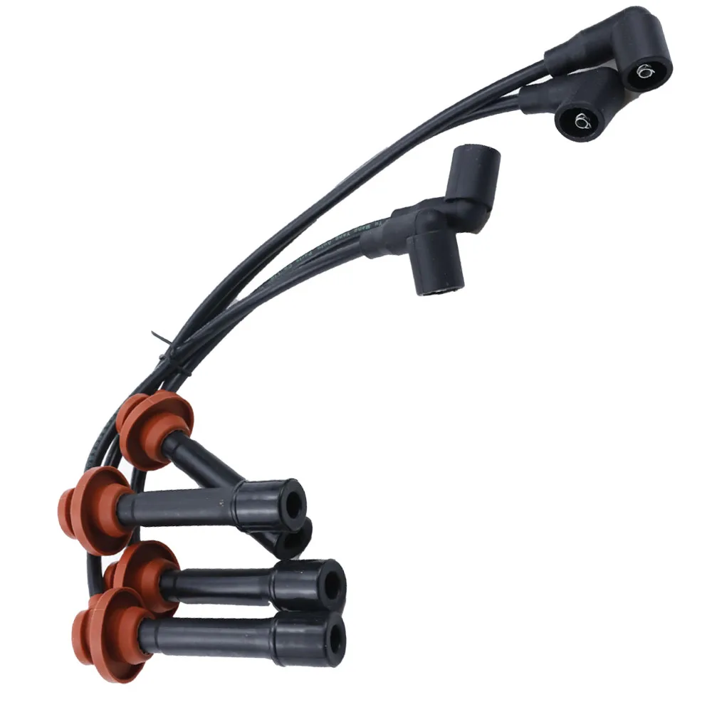 Фото Набор проводов зажигания для Chery Cowin QQ QQ3 S11 QQ6 S21 2002-2014 1,0 л 1,1 л, комплект кабелей для свечей зажигания, аксессуары №2