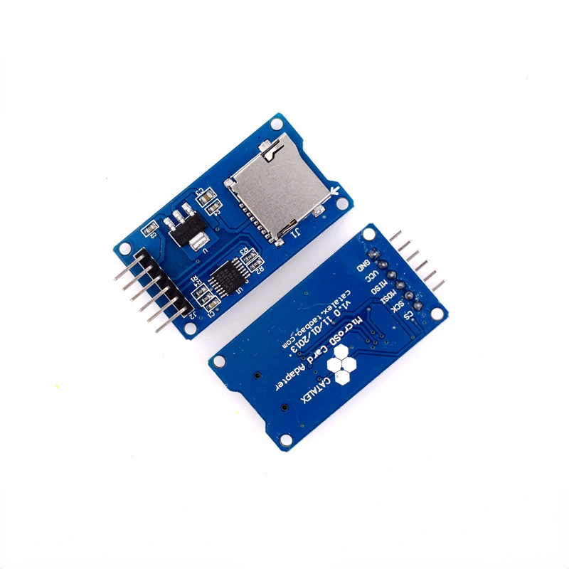 

Micro SD Storage Expansion Board Micro SD TF Card Memory Shield Module SPI For Arduino