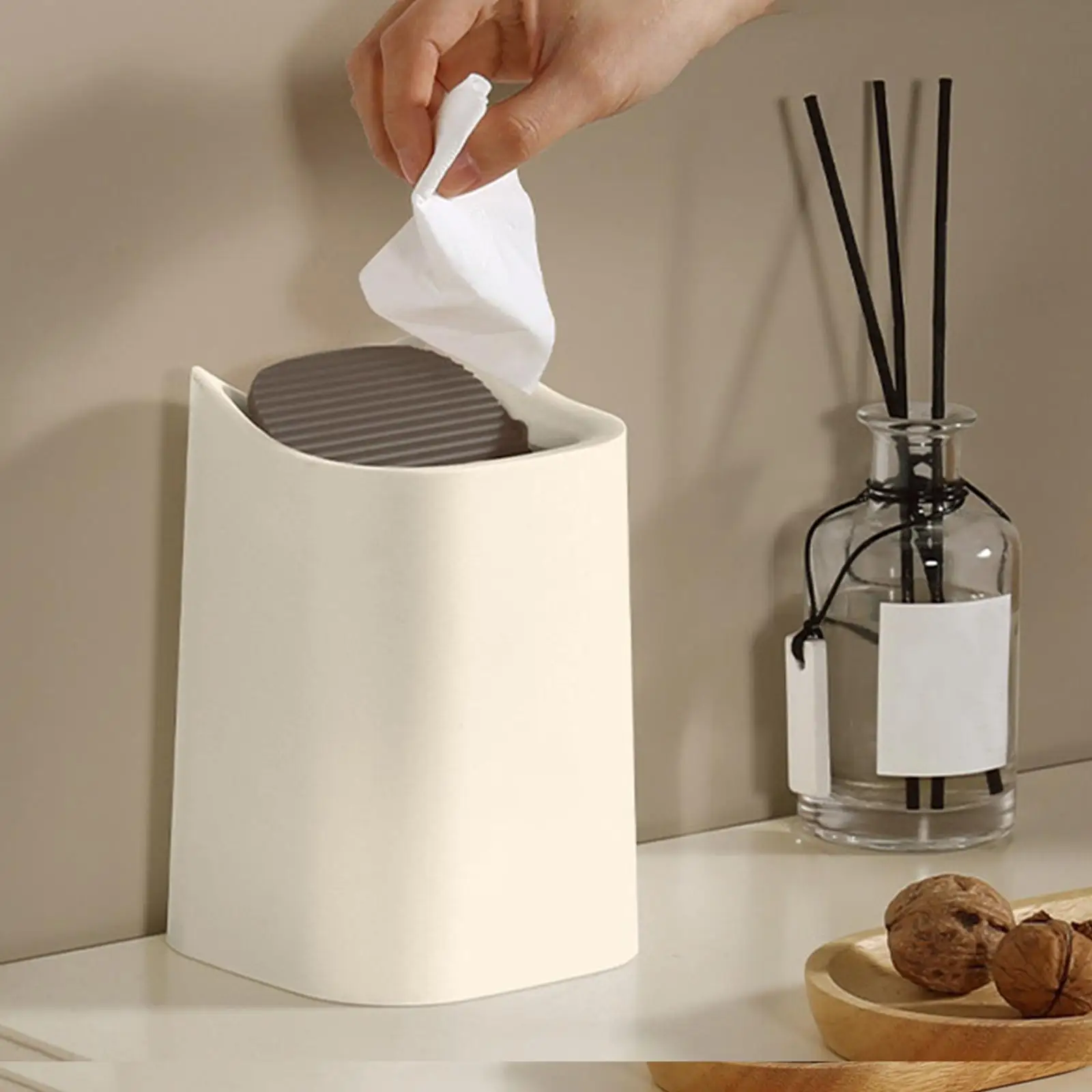 Мини-мусорный бак мусорный современная мусорная корзина креативный настольный