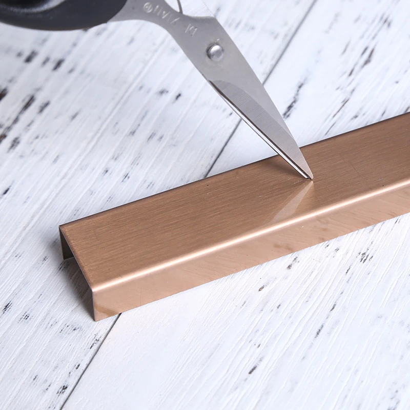 Бесплатный образец 201/304/316 металлическая нержавеющая сталь U-образный профиль