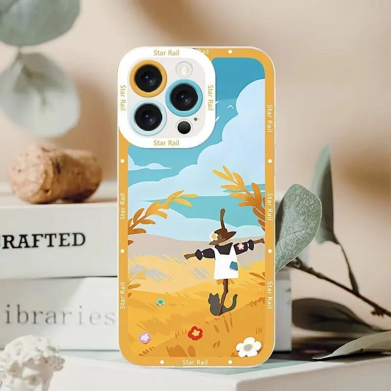 Чехол для телефона Honkai Star Rail Phainon для IPhone 11 12 14 15 16 Pro Max Mini X XS Max 7 8 6 6S Plus, мягкий прозрачный чехол (art.: 3920d073360bf) - 3920d073360bf