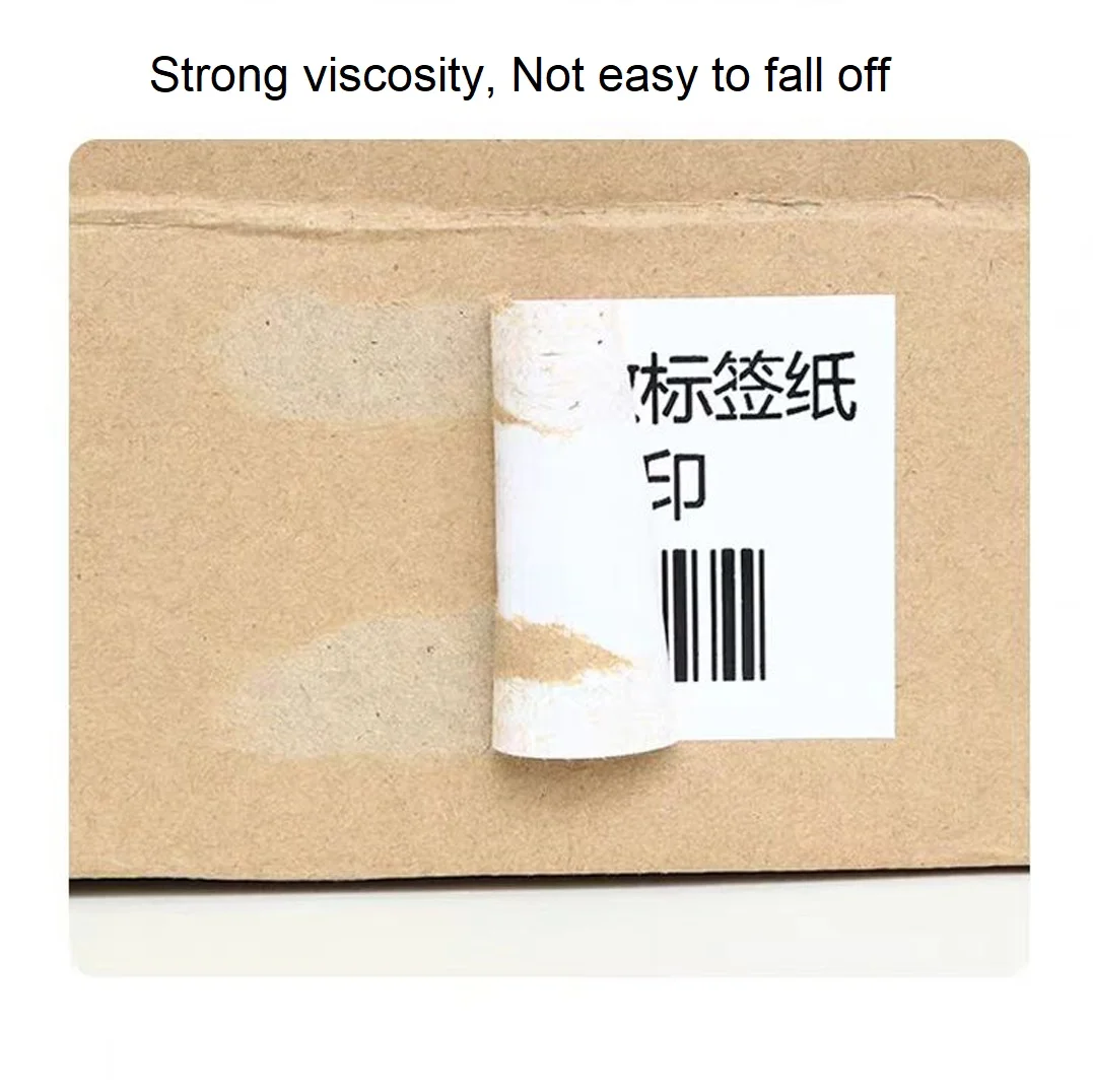 10 рулонов непрерывных самоклеящихся наклеек маленькая трубчатая сердцевина